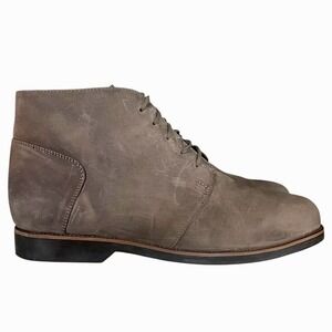 Nisolo Boots Men Size 10 Chukka Chavito Daytripper‎ Grey Leather Everyday